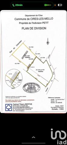 Terrain à vendre 1 030 m² Cires-lès-Mello