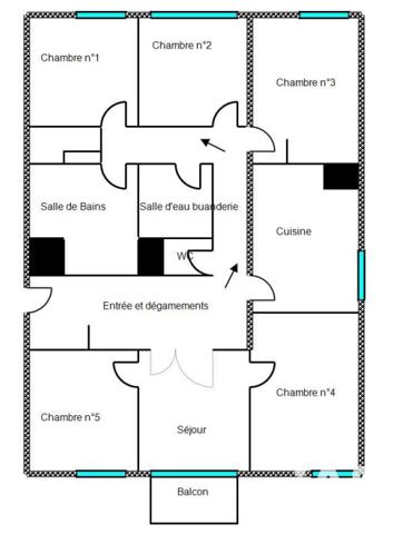 Appartement à vendre 6 pièces 96 m² Bondy