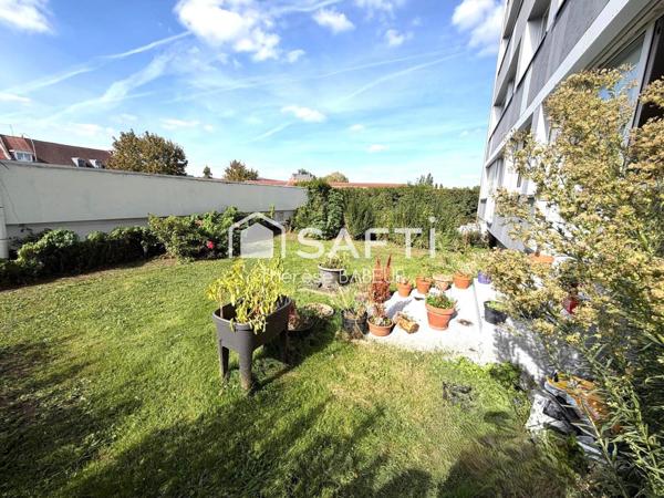 Marcq-en-Barœul – Appartement rdc T3 avec jardin privatif