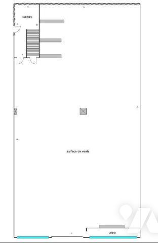 Cellule commerciale rentabilité de 7.5% brut