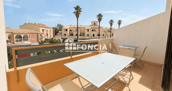À vendre Studio 19 m² - Port Leucate 11370