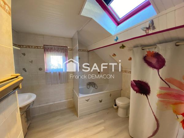 Maison mitoyenne de 73m2 à rénover