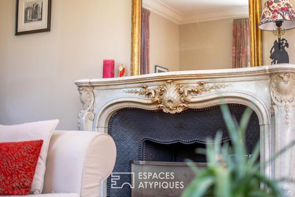 Maison de maître d’exception du XIXe siècle dans un écrin de verdure préservé