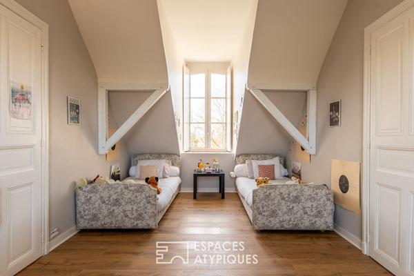 Maison de maître d’exception du XIXe siècle dans un écrin de verdure préservé