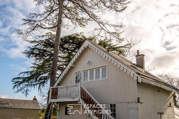 Maison de maître d’exception du XIXe siècle dans un écrin de verdure préservé