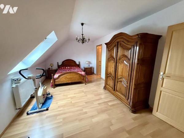 Pavillon individuel de 2009 - Chambre avec sdb au rdc.