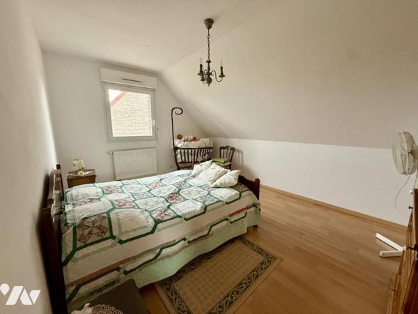 Pavillon individuel de 2009 - Chambre avec sdb au rdc.