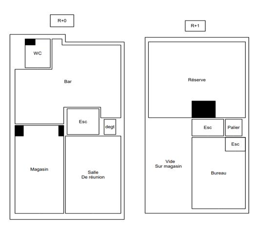 Local Commercial 44 pièces - 98 m²