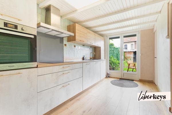 Maison 3 chambres avec jardin- Lesquin
