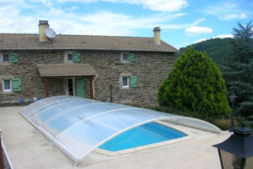 Le Collet-de-Dèze (48160) Propriété Cévenole composée d’un Mas en maison principale (4 chambres), plus un Gite indépendant de 109 m²