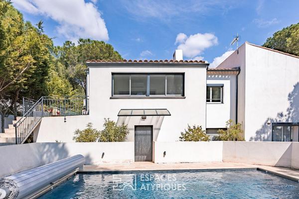 Belle villa lumineuse avec piscine et appartement indépendant