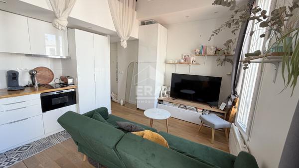 studio parfait état en dernier étage et au calme