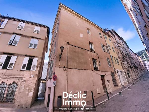 Vente appartement Grasse, 60m² 3 pièces 132 000€ Alpes-maritimes
