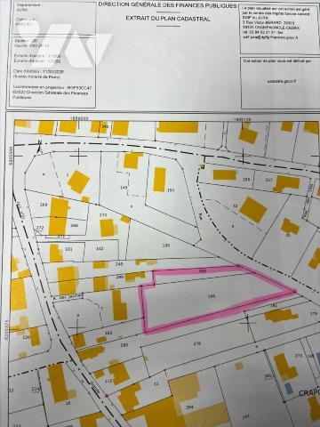 PARCEY - Terrain à bâtir