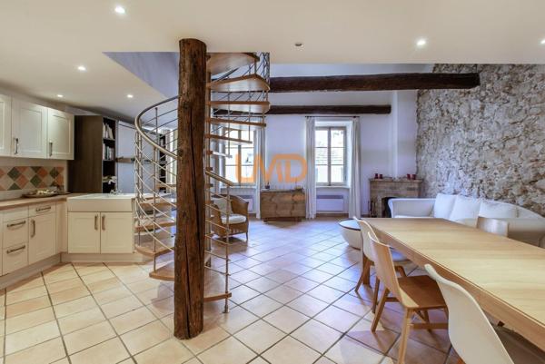 Villefranche-sur-Mer(06) de : Appartement Style loft 100m2 Vue mer