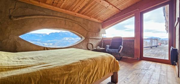 À vendre, Hauteurs du GROISY (Haute-Savoie)– Maison écologique 180m² avec vue panoramique Terrain 1500m²