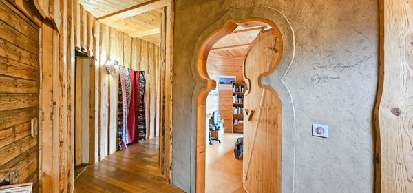 À vendre, Hauteurs du GROISY (Haute-Savoie)– Maison écologique 180m² avec vue panoramique Terrain 1500m²