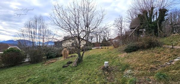 À vendre, Hauteurs du GROISY (Haute-Savoie)– Maison écologique 180m² avec vue panoramique Terrain 1500m²