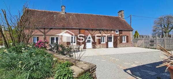 Maison de campagne sur 1,5 ha et plan d'eau