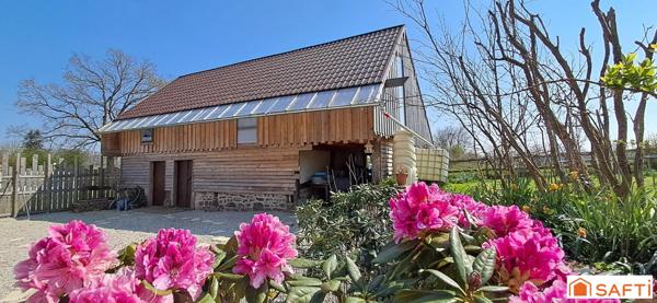 Maison de campagne sur 1,5 ha et plan d'eau