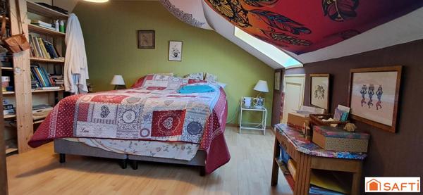 Maison de campagne sur 1,5 ha et plan d'eau