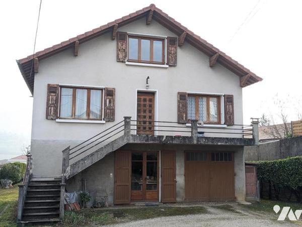 Maison de type 4 p+ cuisine sur sous-sol complet sur 1663 m² 