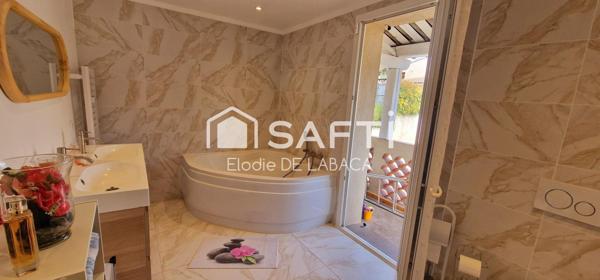 SUPERBE MAISON 80 M2 CLIMATISEE AVEC JARDIN 100 M2