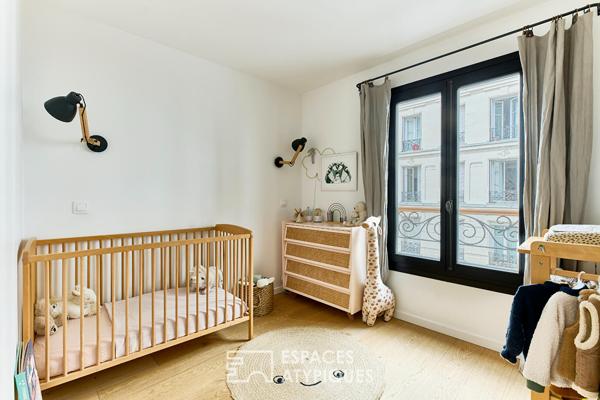 Duplex lumineux en dernier étage avec terrasse