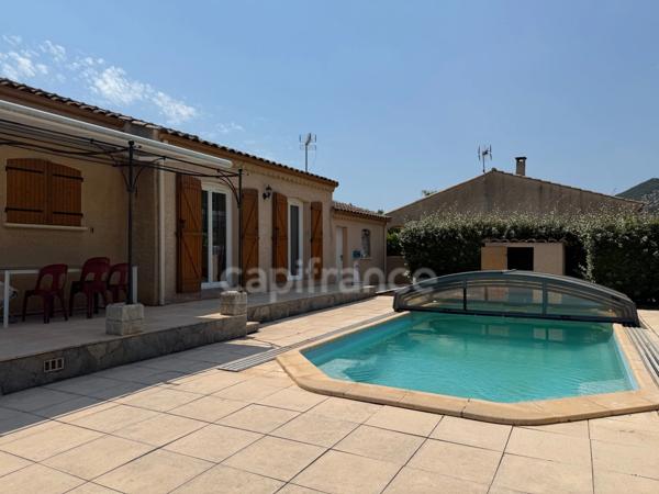 Maison à vendre 5 pièces avec piscine , terrain environ 667 m2 SAINT HIPPOLYTE DU FORT (30)