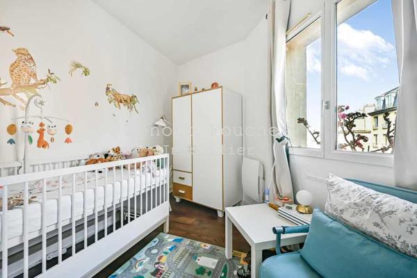 Paris 5ème limite 6ème, sectorisation Henri IV, bel appartement 3/4 pièces avec vue sur Note-Dame.