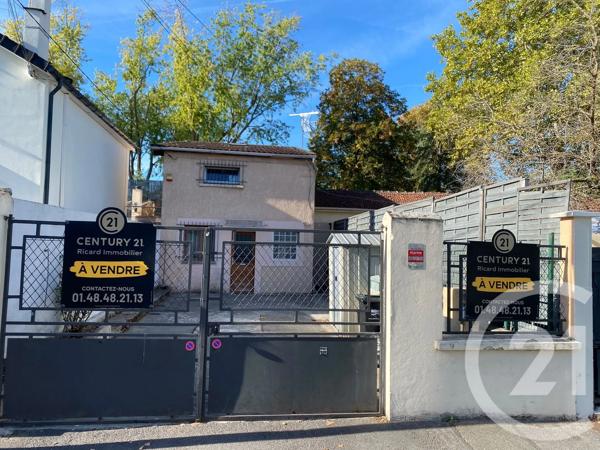 Maison à vendre  3 pièces - 60 m 2   LIVRY GARGAN  - 93