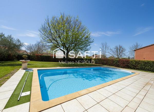 Charmante maison familiale de caractère avec piscine – Brax (31490)