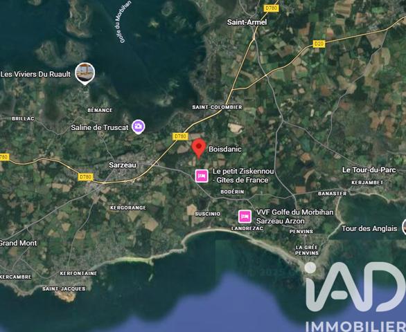 Terrain à vendre 1 032 m² Sarzeau