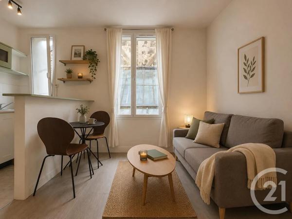 Appartement F1 à vendre  1 pièce - 27 m 2   PARIS  - 75018