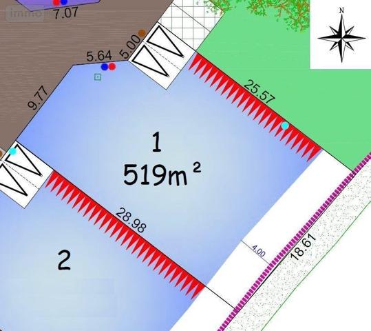 Terrain à Batir à vendre à Scaër dans le Finistère (29390), ref : 29122-TAB-170-1