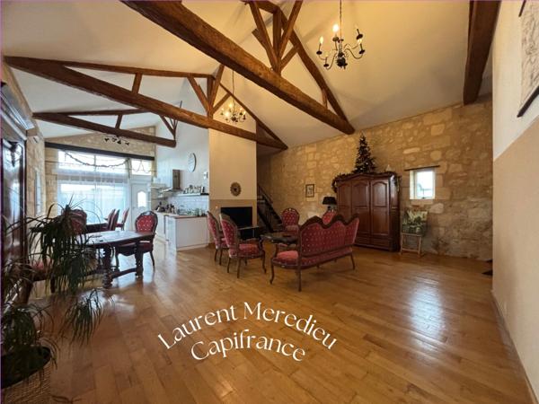 Propriété de caractère avec gîte et chambre d’hôtes – à 15 min de Bordeaux