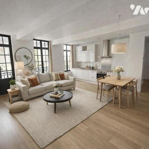 Appartement T3 avec terrasse et balcon – SECLIN Hypercentre – Face à la Collégiale