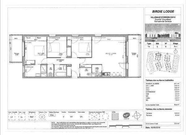 Appartement · Location Villenave D Ornon (33140) 4 pièces · 89m²