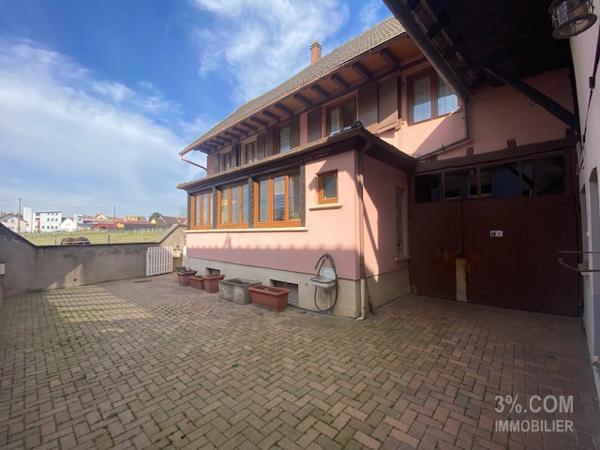 3%.COM Grande maison avec 4 chambres au centre de Berstett Berstett (67370)