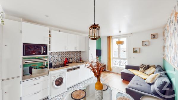 Appartement F2 à vendre  2 pièces - 29,17 m2 AUBERVILLIERS - 93