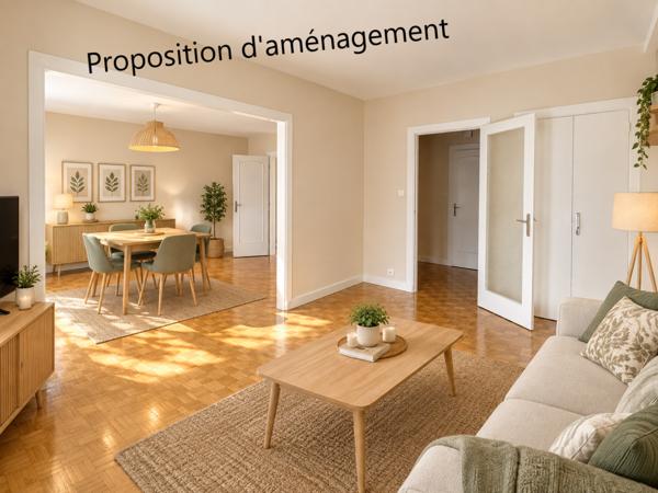 Appartement 3 pièce(s) 2 chambre(s) 72 m²