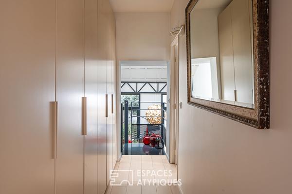 Loft familial et son patio à ciel ouvert aux portes de Clamart