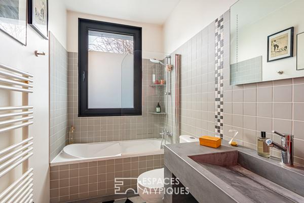 Loft familial et son patio à ciel ouvert aux portes de Clamart