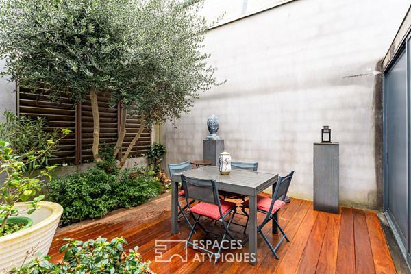 Loft familial et son patio à ciel ouvert aux portes de Clamart