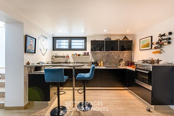 Loft familial et son patio à ciel ouvert aux portes de Clamart