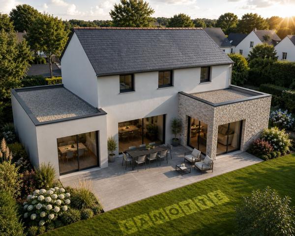 Terrain + Maison à vendre 6 pièces - 145 m²