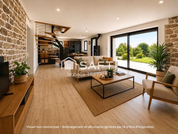Maison de 197 m2 rénovée avec goût !