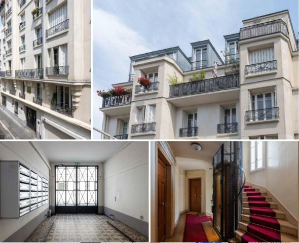 appartement T4 à vendre en nue-propriété PARIS 19e, surface habitable 88,10 m2 + balcon + cave.