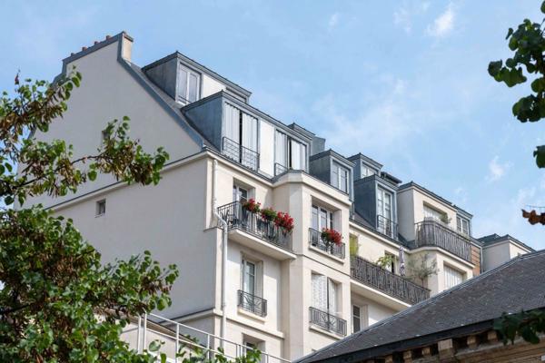 appartement T4 à vendre en nue-propriété PARIS 19e, surface habitable 88,10 m2 + balcon + cave.
