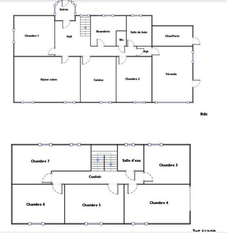 Maison traditionnelle 9 pièces de 217 m² à Saint-Avé (56890)